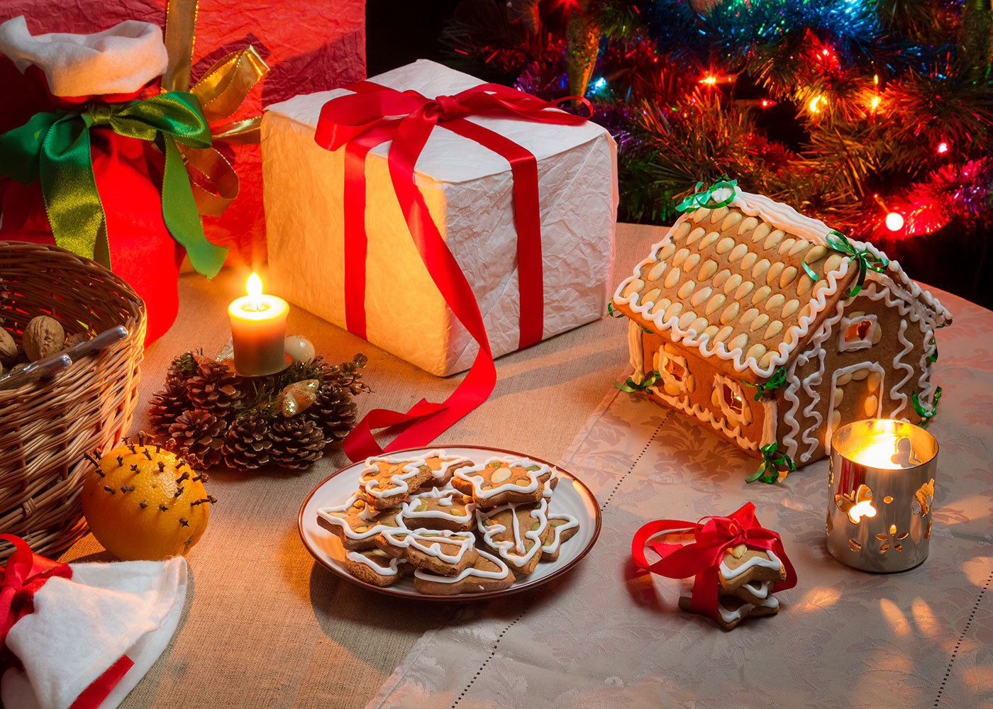 Lebkuchen als Symbolbild für Weihnachtsferien