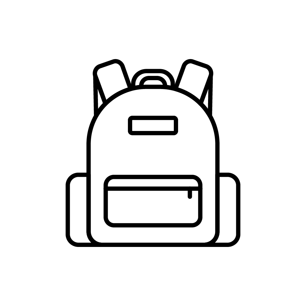 Icon eines Schulrucksacks